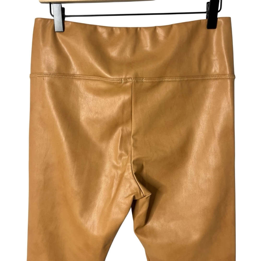 Avec Les Filles Faux Leather Leggings Size Large Biscotti Style 80156 - Picture 6 of 8